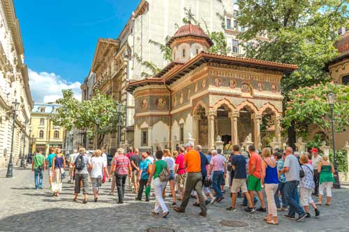 stavropoleus church old town bucharest